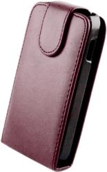 leather case for samsung i9500 galaxy s4 purple photo