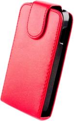 leather case for samsung i9500 galaxy s4 red photo