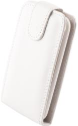leather case for samsung i9500 galaxy s4 white photo