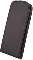 leather case elegance for nokia 306 black photo
