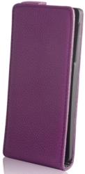 leather case stand for sony xperia z1 purple photo