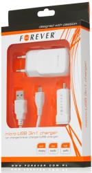 forever universal charger micro usb 3in1 photo