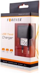 forever usb travel adapter 1a black universal photo