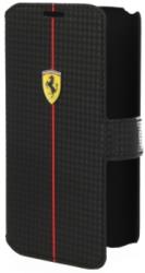 ferrari formula one carbon series book flip case for lg g2 black photo