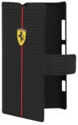 ferrari formula one carbon series book flip case for lumia 520 525 black photo