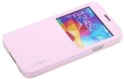 rock side flip case uni series preview for samsung galaxy s5 g900f pink photo