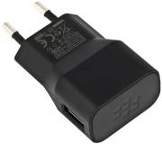 blackberry usb charger 850mah black bulk photo