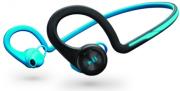 plantronics backbeat go fit wireless headphones mic blue photo