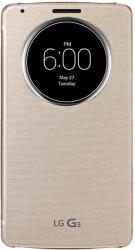 lg flip case quick circle ccf 345g for g3 gold photo