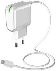meliconi 406701 travel apple charger with lighting connector 24a photo