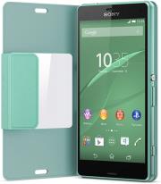 sony style cover scr26 for xperia z3 compact d5803 green photo