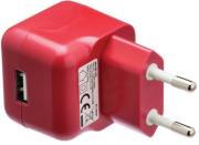 valueline vlmp11955r usb ac home charger usb a female 2100ma red universal photo