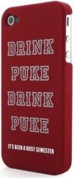 g cube a4 gphd 4r hard case for iphone 4 drink puke red photo