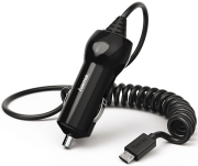 hama 183253 hama car charger micro usb 12 a black photo