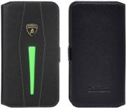 lamborghini leather book case apple iphone 6 plus black green tpu case 2in1 aventador d5 photo