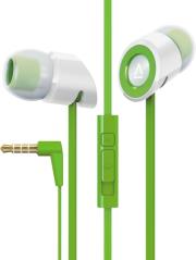 creative hitz ma350 noise isolating in ear mobile headset green photo