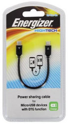 energizer lcaehpowshmc2 power sharing cable for micro usb devices photo