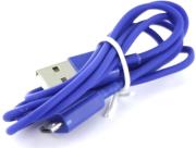 connect it ci 573 micro usb to usb cable coulor line 1m blue photo