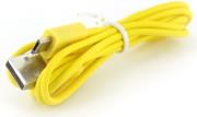 connect it ci 575 micro usb to usb cable coulor line 1m yellow photo