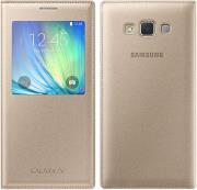 samsung flip case s view ef ca700bf for galaxy a7 gold photo