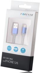 forever iphone 5 6 usb cable blue led metal box photo