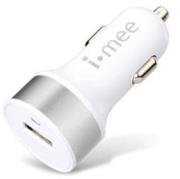 car charger imee rainbow with usb output 2100mah grey universal photo