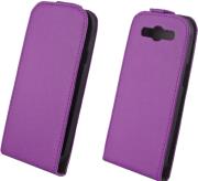 sligo elegance leather case for samsung sm g900f galaxy s5 purple photo