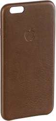 apple mgqr2 iphone 6 plus leather case brown photo