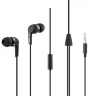 qoltec 50802 in ear headphones with microphone black photo