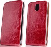 greengo leather case exclusive for samsung g3500 core plus red photo