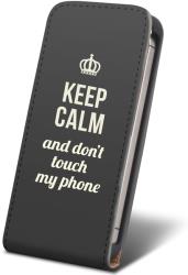 leather case keep calm for samsung i9500 s4 photo