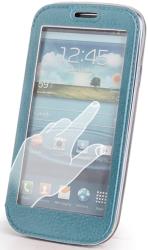 case smart view for samsung s5 g900 blue photo