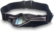 waist universal waterproof case for smartphone black photo