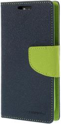 mercury fancy diary case for samsung i9500 s4 navy blue lime photo
