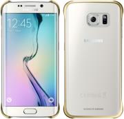 samsung clear cover ef qg925bf for galaxy s6 edge g925 gold photo
