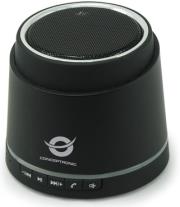 conceptronic cllspkpcarb 2 way audio wireless speakerphone black photo