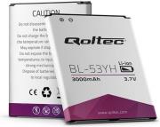 qoltec 52017 battery for lg g3 d855 bl 53yh 3000mah photo