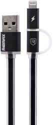remax aurora charging cable micro usb for apple iphone 6 1m black photo