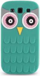 silicon 3d case owl for apple iphone 6 6s green photo