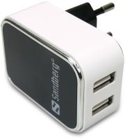 sandberg 440 57 ac charger dual usb 24 1a eu universal photo