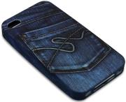sandberg print cover iphone 4 4s jeans pocket photo