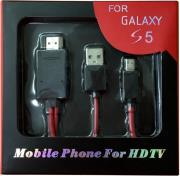 global technology 5901836980595 hdmi mhl micro usb charging cable 11 pin samsung 2m photo