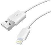 trust 20347 lightning cable 1m white photo