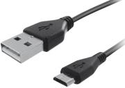 trust 19811 micro usb charge sync cable 1m black photo