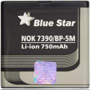 blue star battery for nokia 7390 6110 navigator 8600 luna 6500 slide 900mah photo