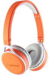 esperanza eh160o bluetooth stereo headset orange photo