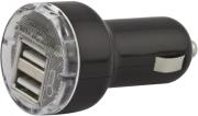 esperanza ez108 dual usb car charger 2000ma universal photo