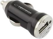 esperanza ez106 usb car charger 1000ma universal photo