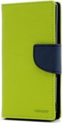 mercury fancy diary flip case apple iphone 6 lime navy photo