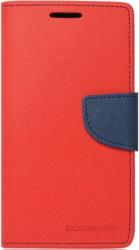 mercury fancy diary flip case samsung g357 ace 4 4g lte red navy photo